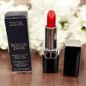DIOR Rouge #999 RED Lipstick Satin 1.5g Travel Size NIB / NWT